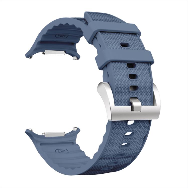 For Samsung Galaxy Watch Ultra 47mm / Ultra 2025 Solid Color Sports Silicone Watch Band