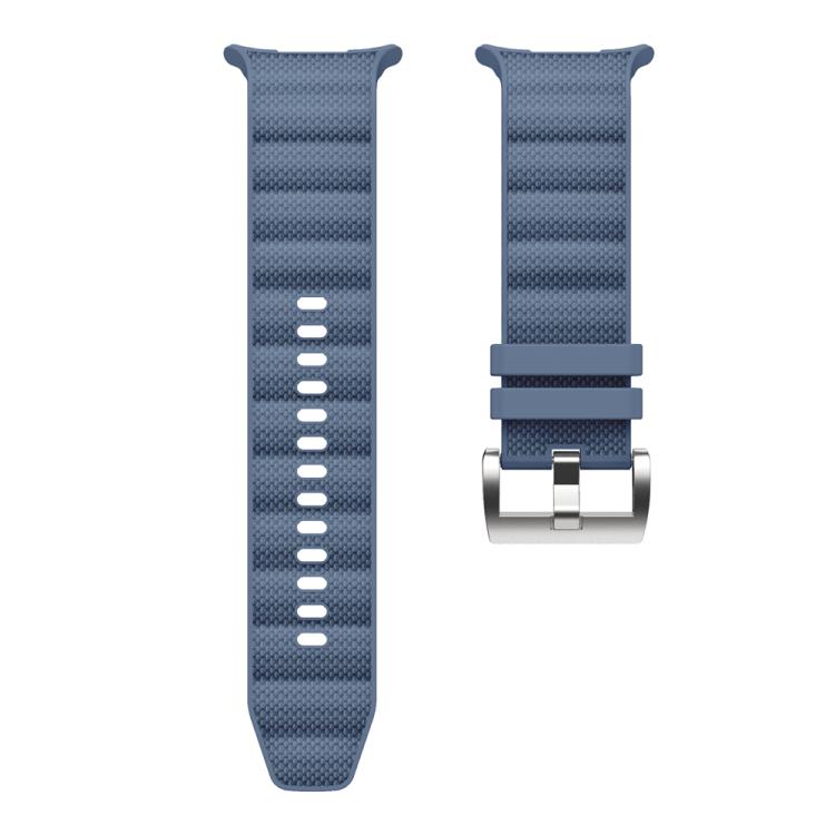 For Samsung Galaxy Watch Ultra 47mm / Ultra 2025 Solid Color Sports Silicone Watch Band