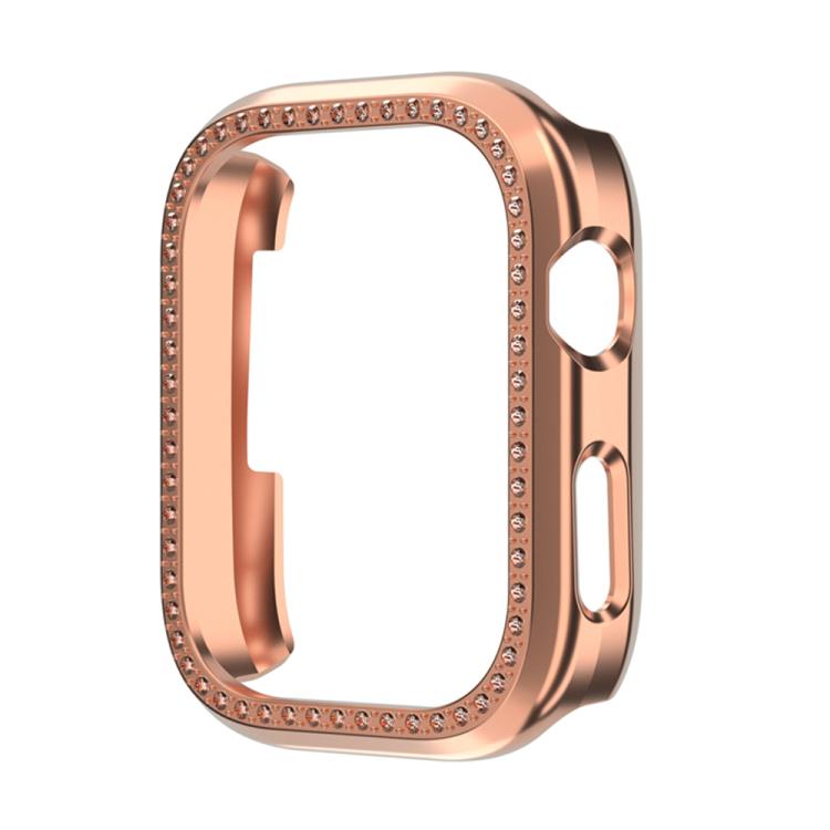 For Huawei Watch D2 Single Row Diamond Half Coverage PC Hollow Watch Case