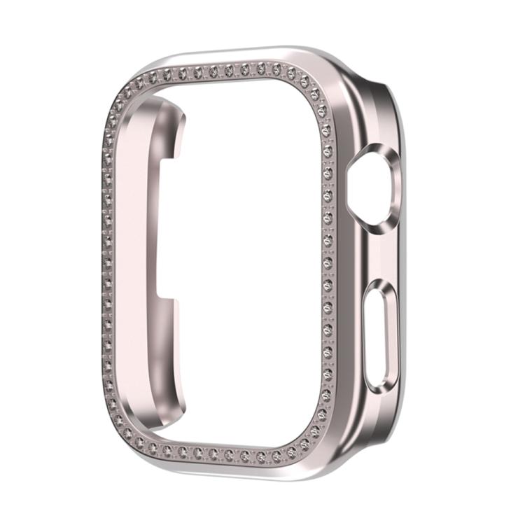 For Huawei Watch D2 Single Row Diamond Half Coverage PC Hollow Watch Case