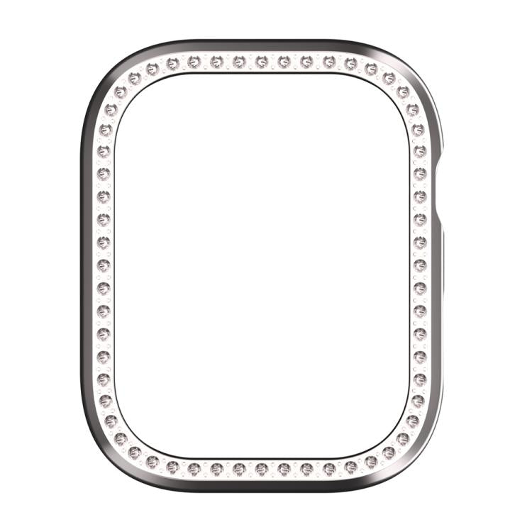 For Huawei Watch D2 Single Row Diamond Half Coverage PC Hollow Watch Case