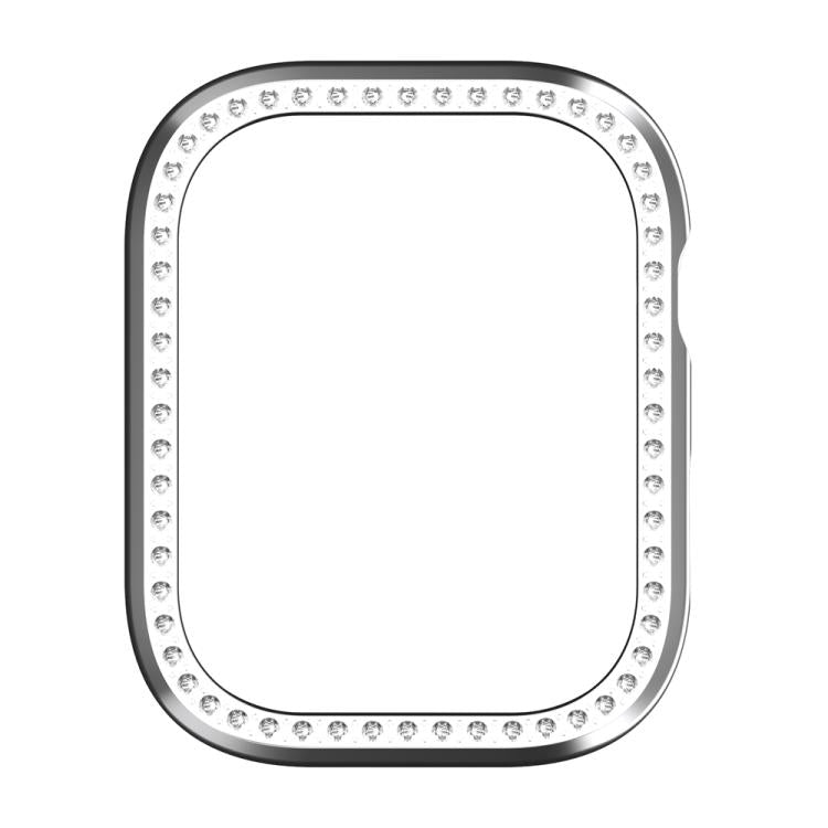 For Huawei Watch D2 Single Row Diamond Half Coverage PC Hollow Watch Case