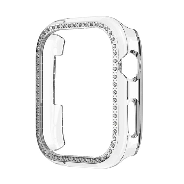 For Huawei Watch D2 Single Row Diamond Half Coverage PC Hollow Watch Case