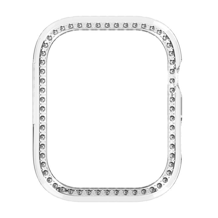 For Huawei Watch D2 Single Row Diamond Half Coverage PC Hollow Watch Case