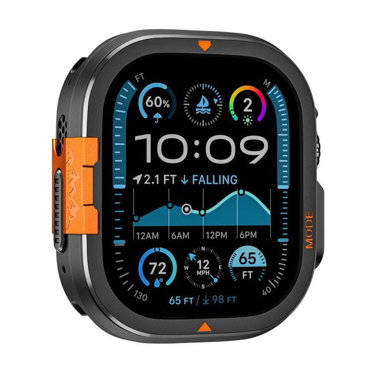 For Apple Watch Ultra 3 / 2 / 1 49mm Full Coverage Metal Watch Case
