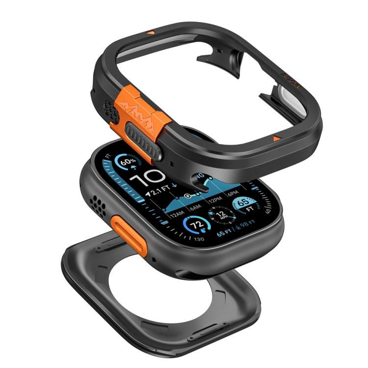 For Apple Watch Ultra 3 / 2 / 1 49mm Full Coverage Metal Watch Case