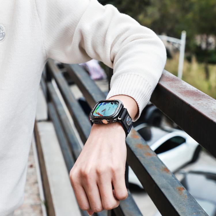 For Apple Watch Ultra 3 / 2 / 1 49mm Full Coverage Metal Watch Case