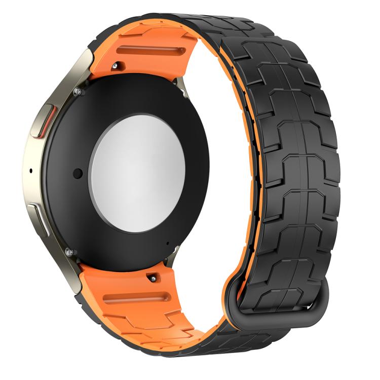 For Samsung Galaxy Watch 7 / 6 / 5 Magnetic Silicone Watch Band