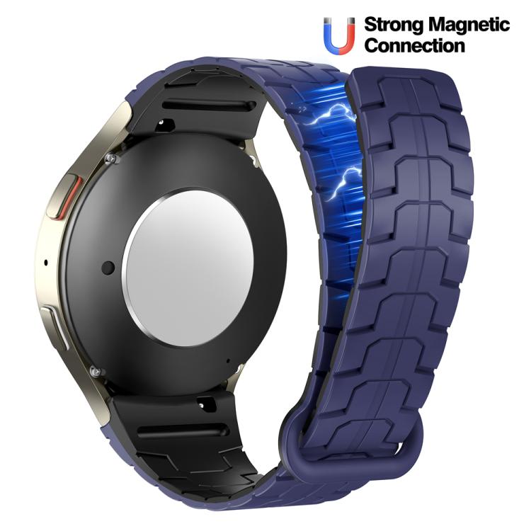 For Samsung Galaxy Watch 7 / 6 / 5 Magnetic Silicone Watch Band