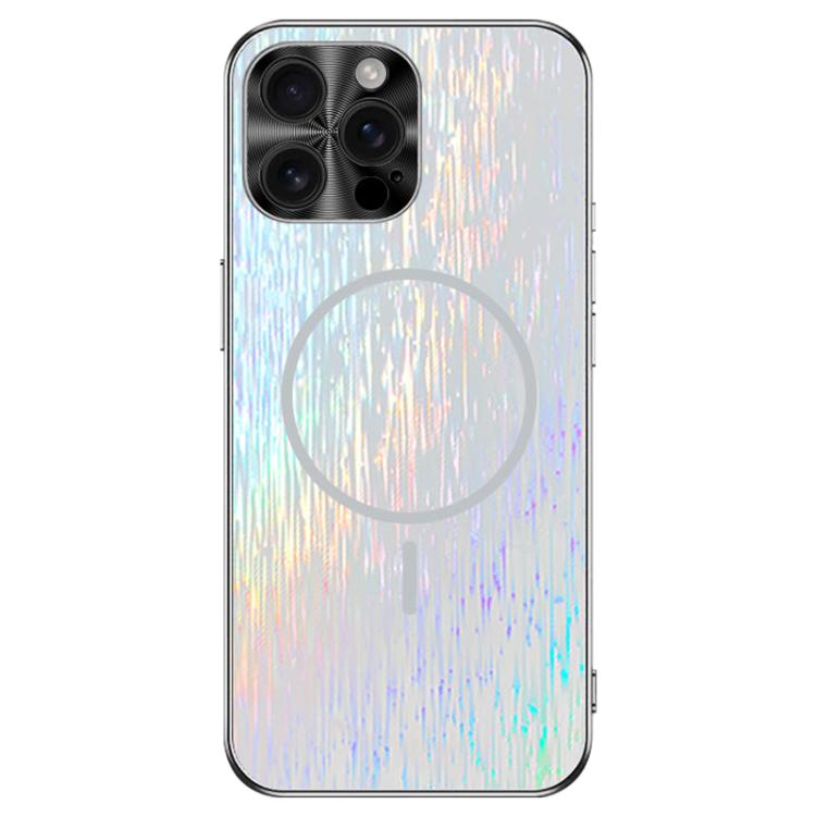 For iPhone 16 Pro Dazzling Acrylic Shockproof MagSafe Phone Case