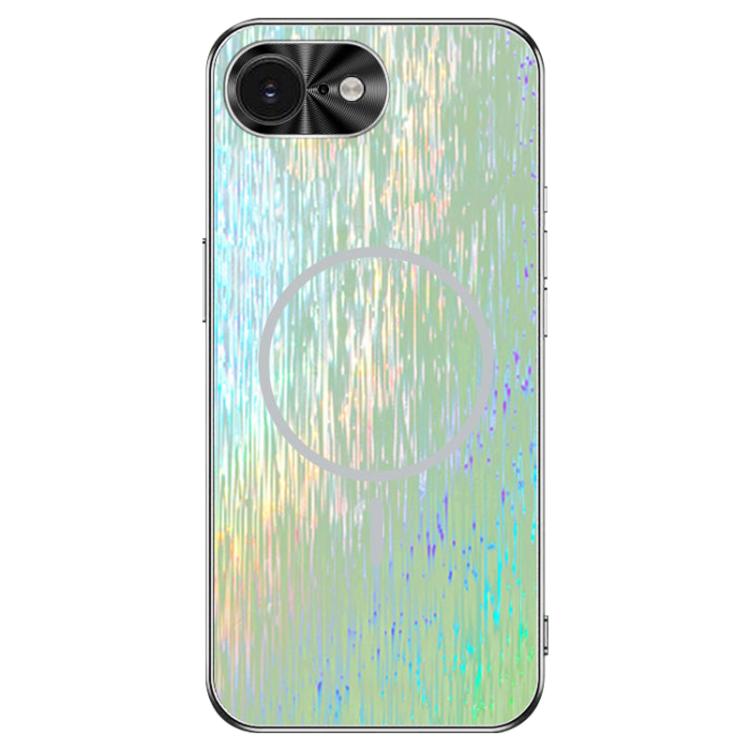 For iPhone 17e / 16e Dazzling Acrylic Shockproof MagSafe Phone Case
