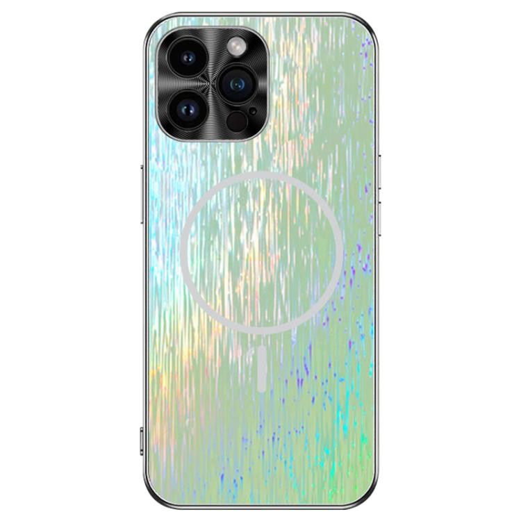 For iPhone 14 Pro Dazzling Acrylic Shockproof MagSafe Phone Case