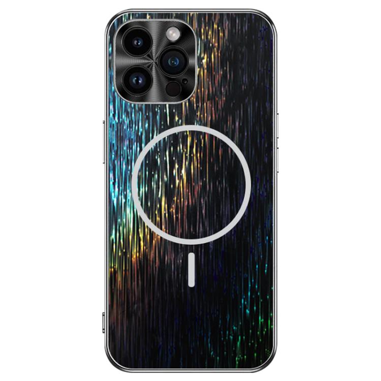 For iPhone 14 Pro Dazzling Acrylic Shockproof MagSafe Phone Case