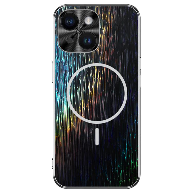 For iPhone 14 Dazzling Acrylic Shockproof MagSafe Phone Case