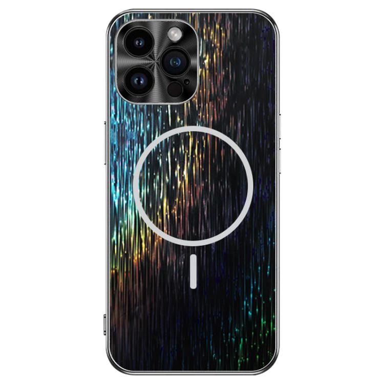 For iPhone 13 Pro Max Dazzling Acrylic Shockproof MagSafe Phone Case