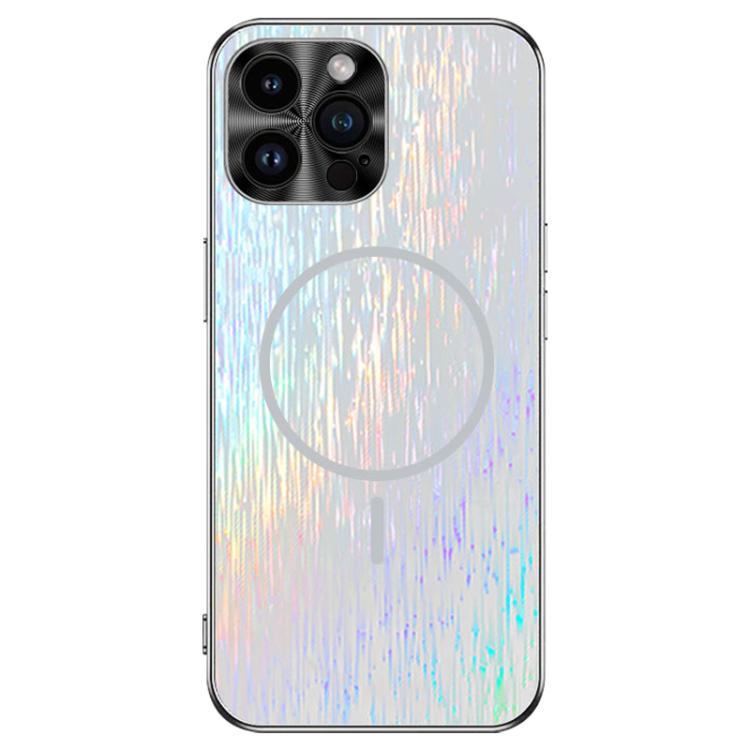 For iPhone 13 Pro Dazzling Acrylic Shockproof MagSafe Phone Case