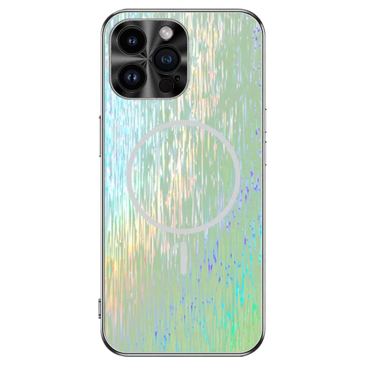 For iPhone 13 Pro Dazzling Acrylic Shockproof MagSafe Phone Case