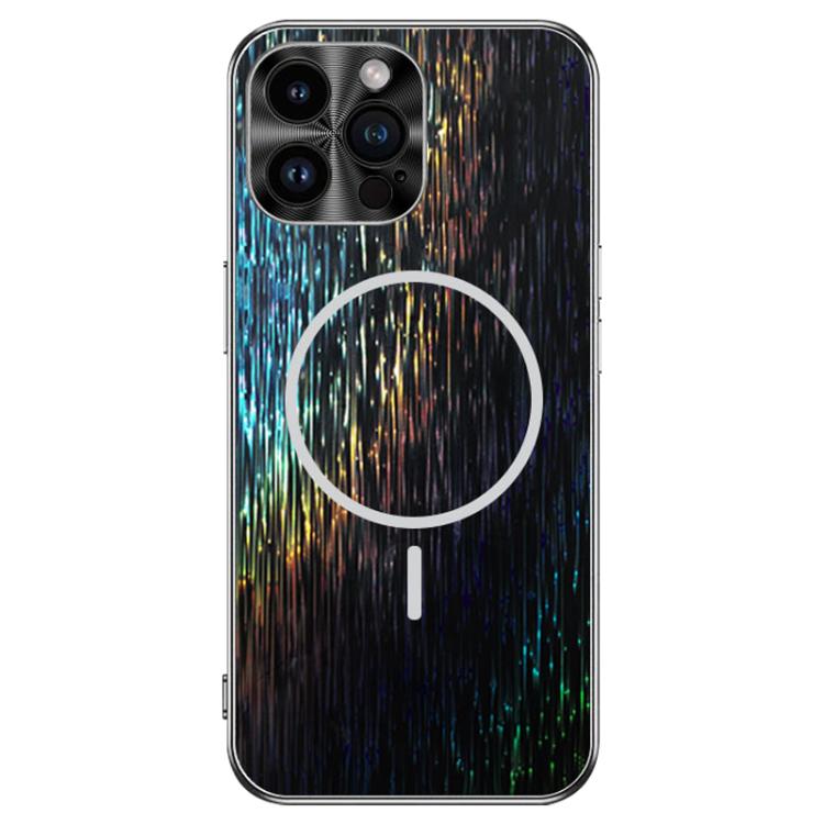For iPhone 13 Pro Dazzling Acrylic Shockproof MagSafe Phone Case