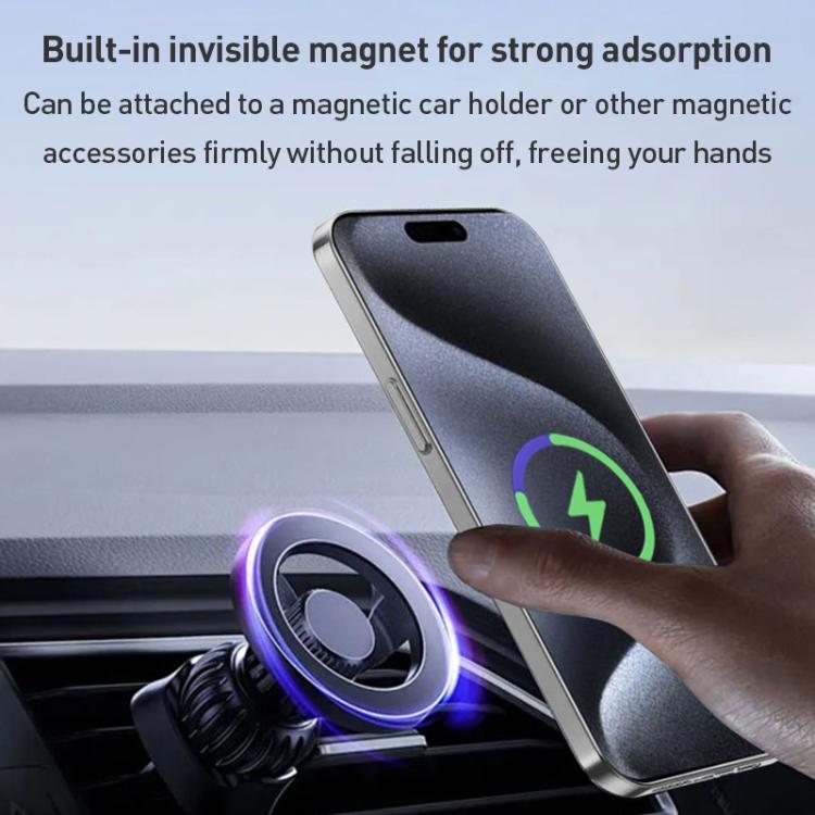 For iPhone 16 Pro Max Dazzling Acrylic Shockproof MagSafe Phone Case