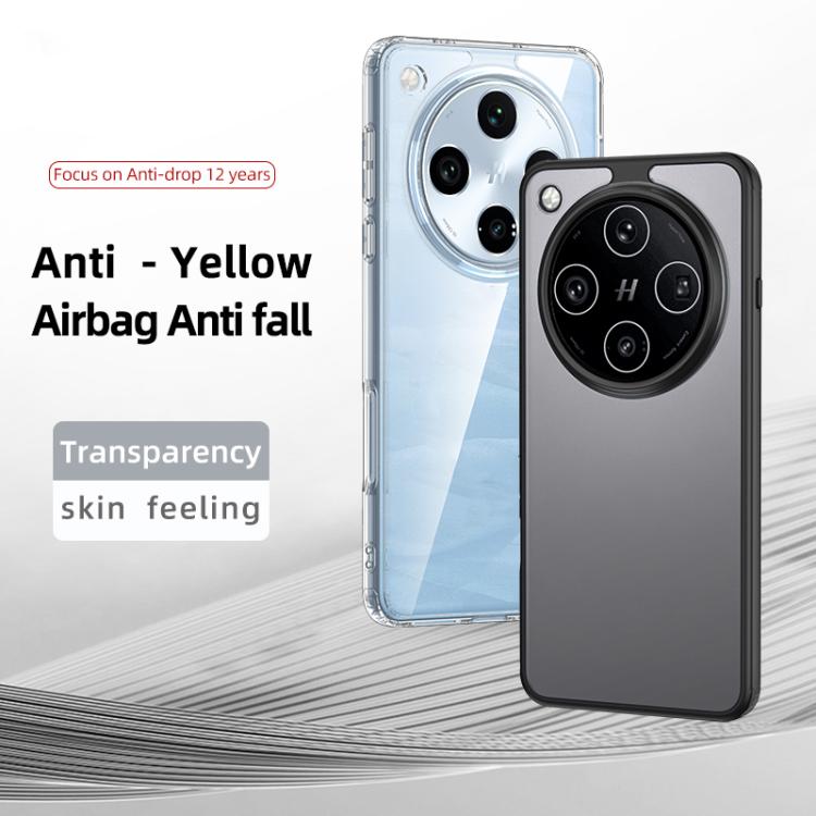 For OPPO Find X8s Armor Clear TPU Hybrid PC Phone Case
