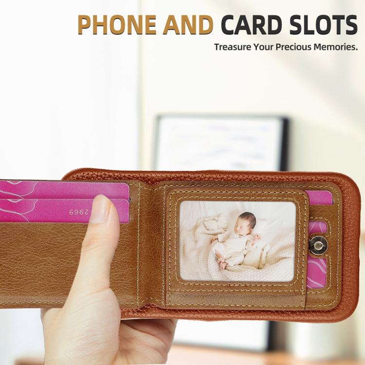 For iPhone 12 Pro Max Litchi Texture Leather Ring Card Bag Holder Phone Case