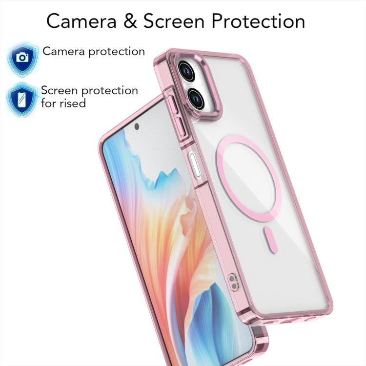 For Samsung Galaxy A06 4G MagSafe Magnetic Clear Phone Case