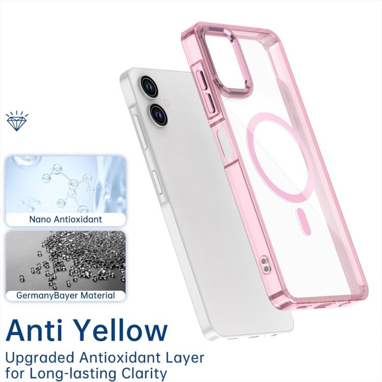 For Samsung Galaxy A06 4G MagSafe Magnetic Clear Phone Case
