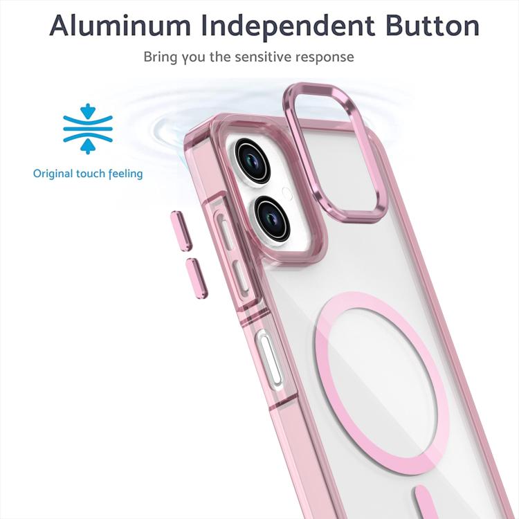 For Samsung Galaxy A06 4G MagSafe Magnetic Clear Phone Case