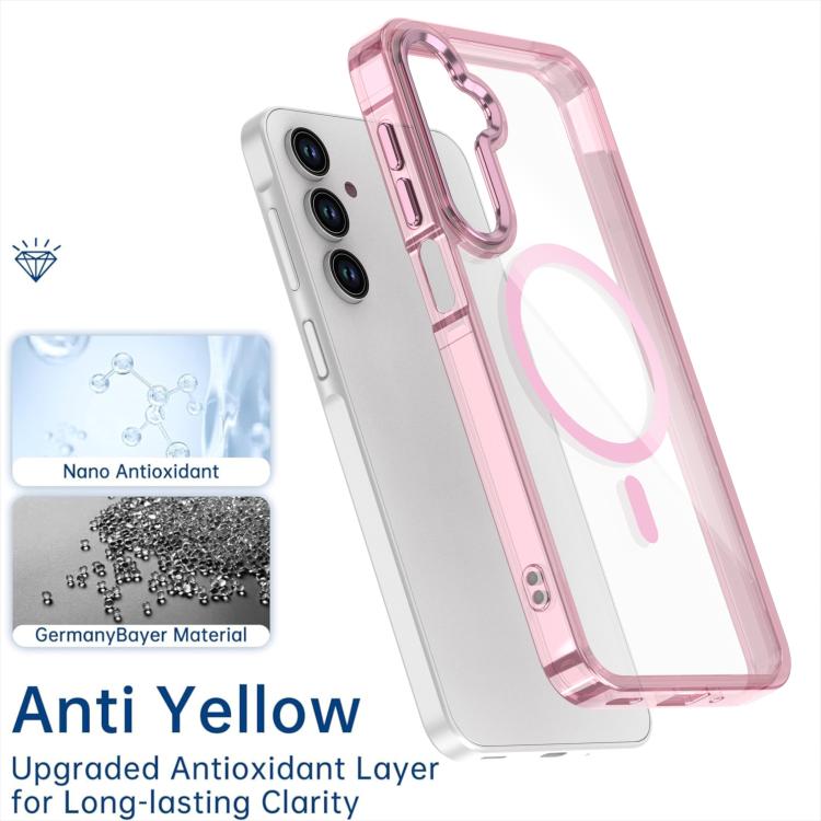 For Samsung Galaxy A16 5G MagSafe Magnetic Clear Phone Case