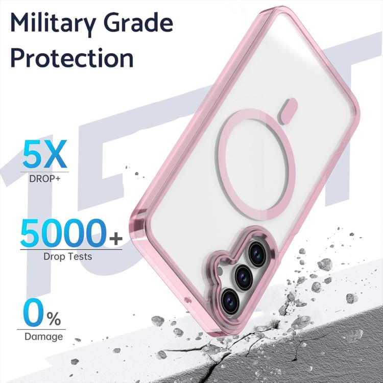 For Samsung Galaxy A25 5G MagSafe Magnetic Clear Phone Case