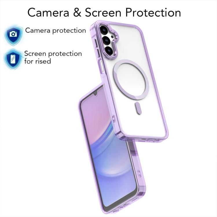 For Samsung Galaxy A15 5G / 4G MagSafe Magnetic Clear Phone Case