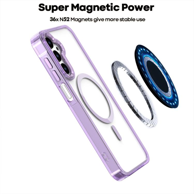 For Samsung Galaxy A15 5G / 4G MagSafe Magnetic Clear Phone Case