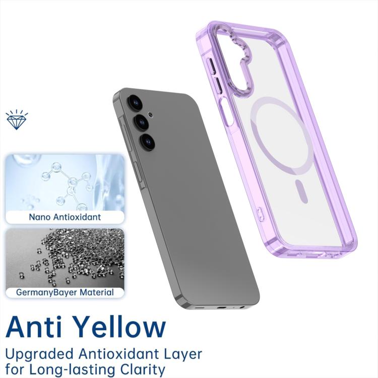For Samsung Galaxy A15 5G / 4G MagSafe Magnetic Clear Phone Case