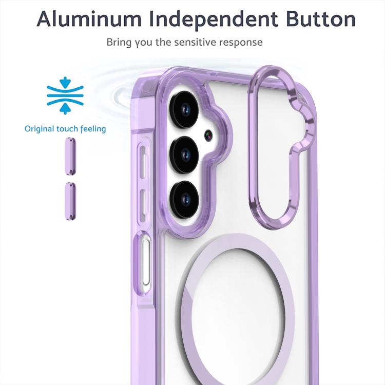 For Samsung Galaxy A15 5G / 4G MagSafe Magnetic Clear Phone Case