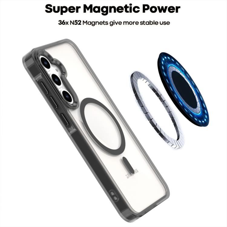 For Samsung Galaxy A35 5G MagSafe Magnetic Clear Phone Case