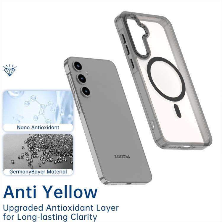 For Samsung Galaxy A35 5G MagSafe Magnetic Clear Phone Case