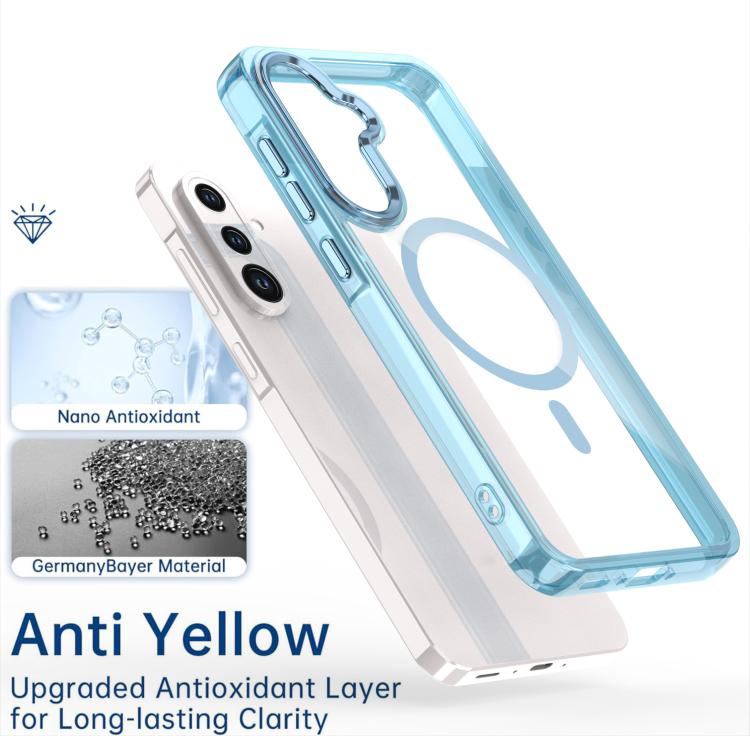 For Galaxy A57 5G MagSafe Magnetic Clear Phone Case