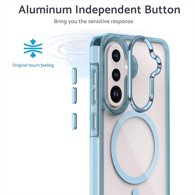 For Galaxy A57 5G MagSafe Magnetic Clear Phone Case