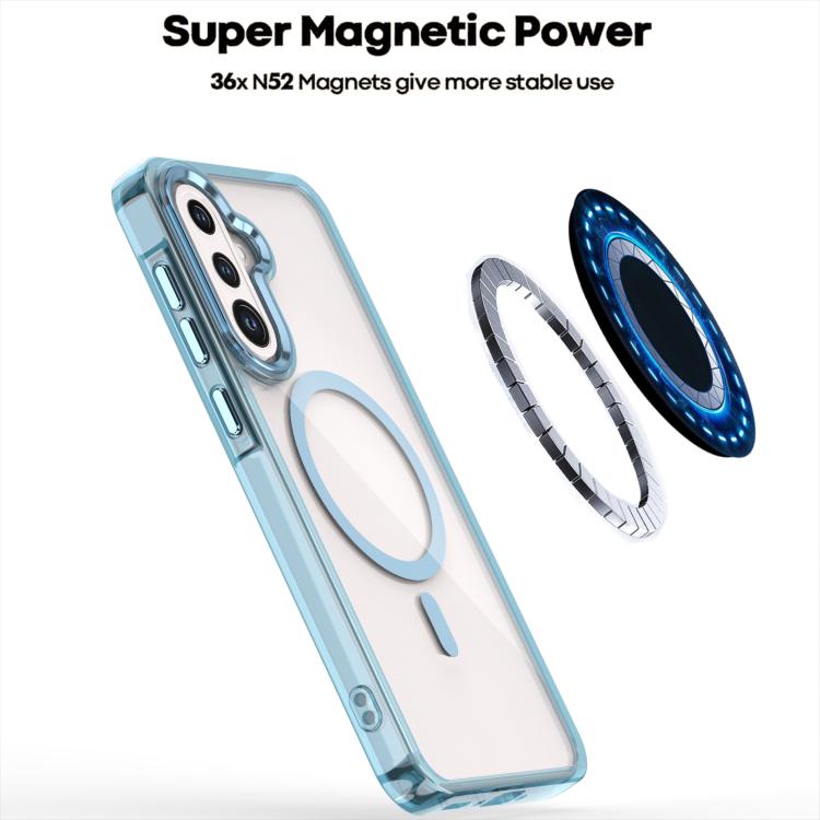For Galaxy A57 5G MagSafe Magnetic Clear Phone Case
