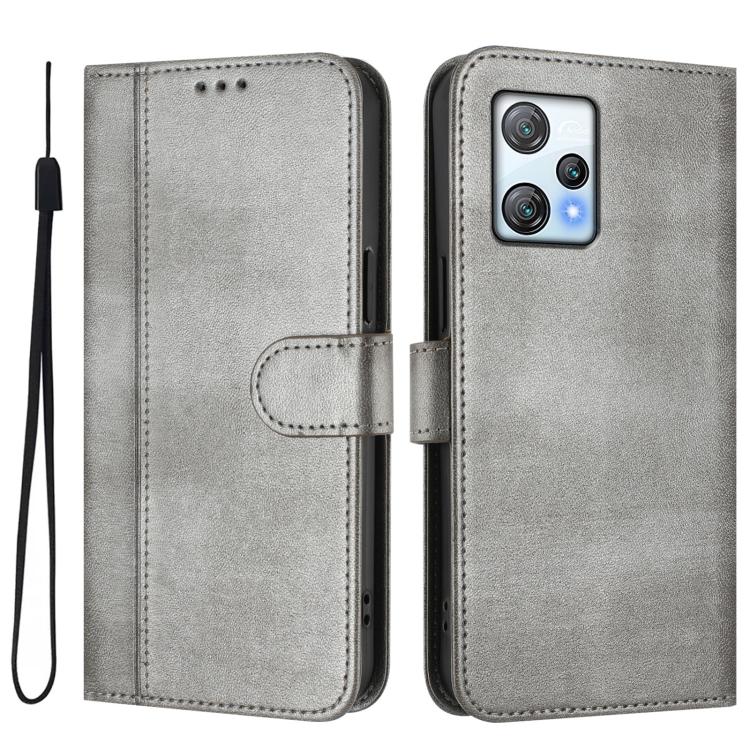 For Blackview A53 Line Splicing Buckle Retro Leather Phone Case