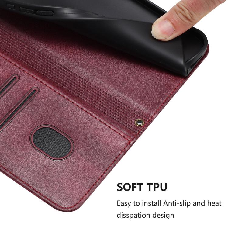 For Blackview Oscal Flat 1C Line Splicing Buckle Retro Leather Phone Case