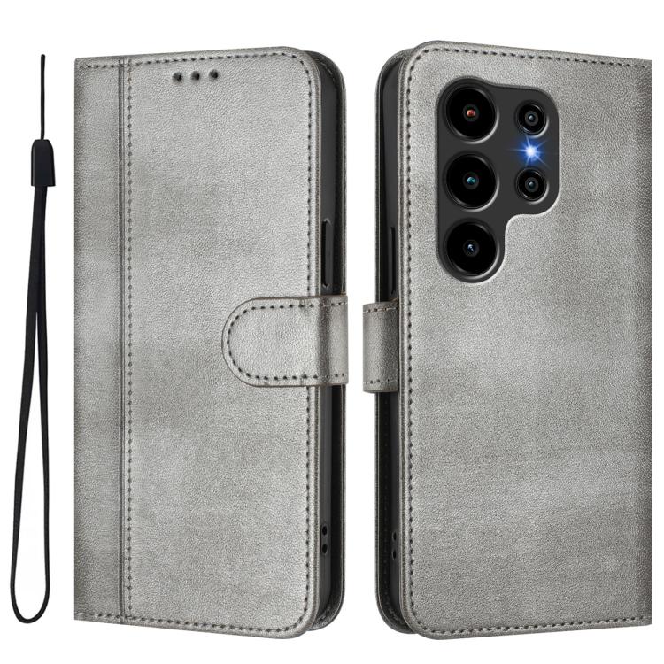 For Blackview Wave 10 Line Splicing Buckle Retro Leather Phone Case