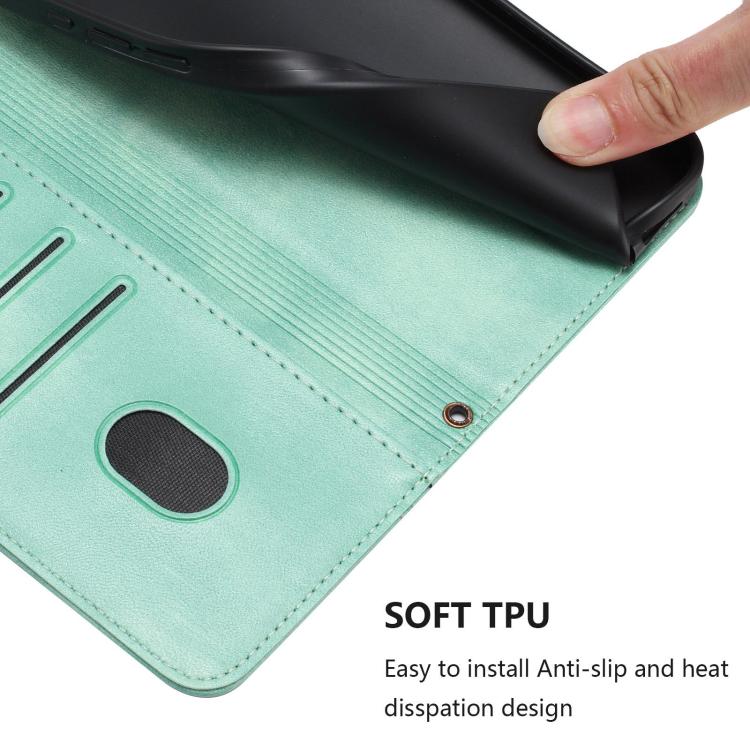 For Cubot A30 Line Splicing Buckle Retro Leather Phone Case