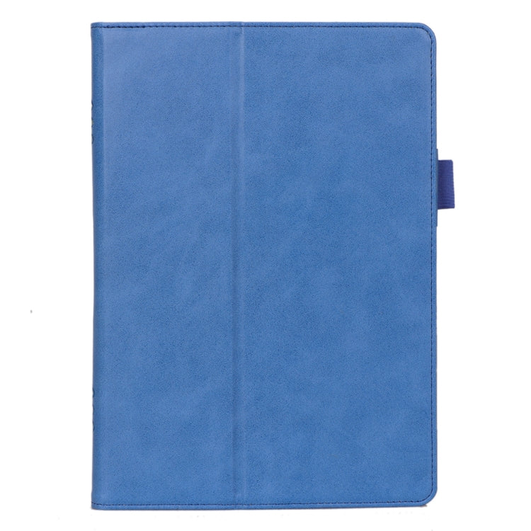 For Lenovo Tab P10 TB-X705F & Tab M10 FHD REL TB-X605FC/LC & Tab M10 TB-X605F / TB-X505F Retro Texture PU Leather Horizontal Flip Leather Case with Holder & 2 Card Slots & Hand Strap