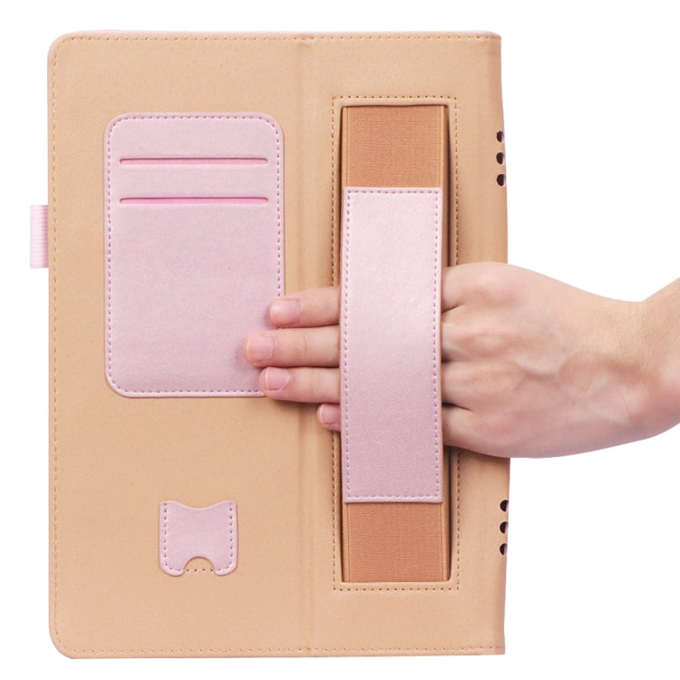 For Lenovo Tab P10 TB-X705F & Tab M10 FHD REL TB-X605FC/LC & Tab M10 TB-X605F / TB-X505F Retro Texture PU Leather Horizontal Flip Leather Case with Holder & 2 Card Slots & Hand Strap