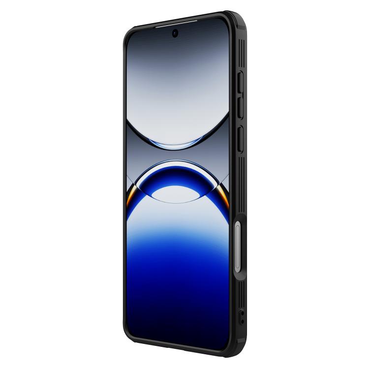 For OPPO Find X8 Ultra NILLKIN CamShield Prop Translucent PC Phone Case - Black