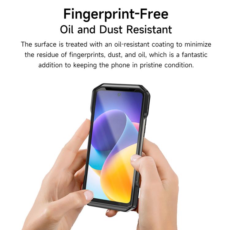 For Ulefone Armor 24 2pcs / Pack Ulefone 9H HD Anti Fingerprint Tempered Glass Screen Protector
