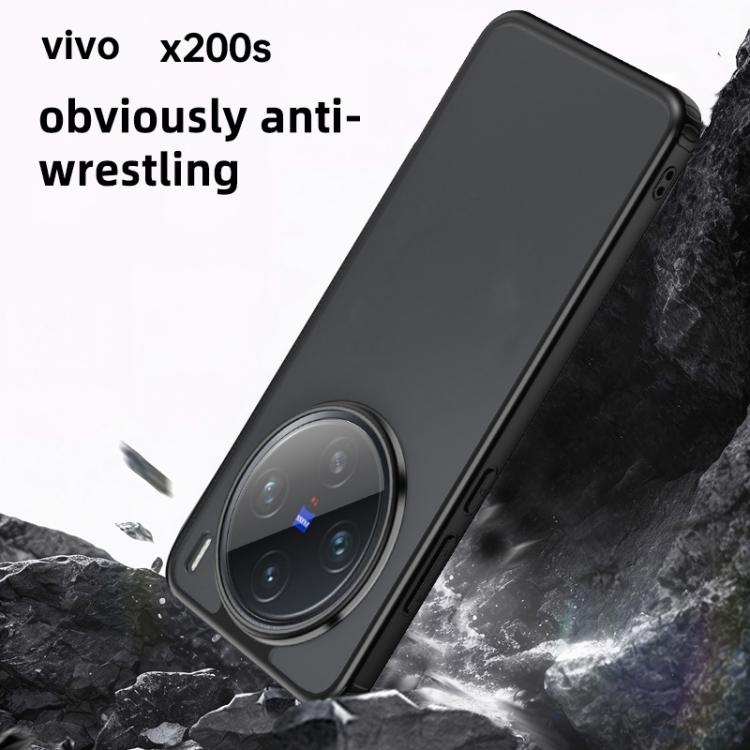 For vivo X200s Armor Clear TPU Hybrid PC Phone Case