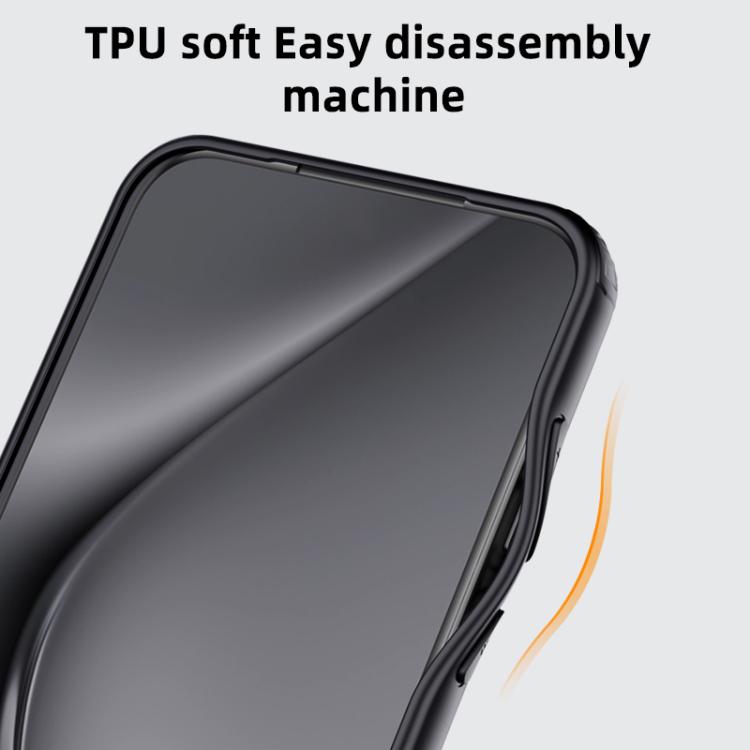 For vivo X200s Armor Clear TPU Hybrid PC Phone Case