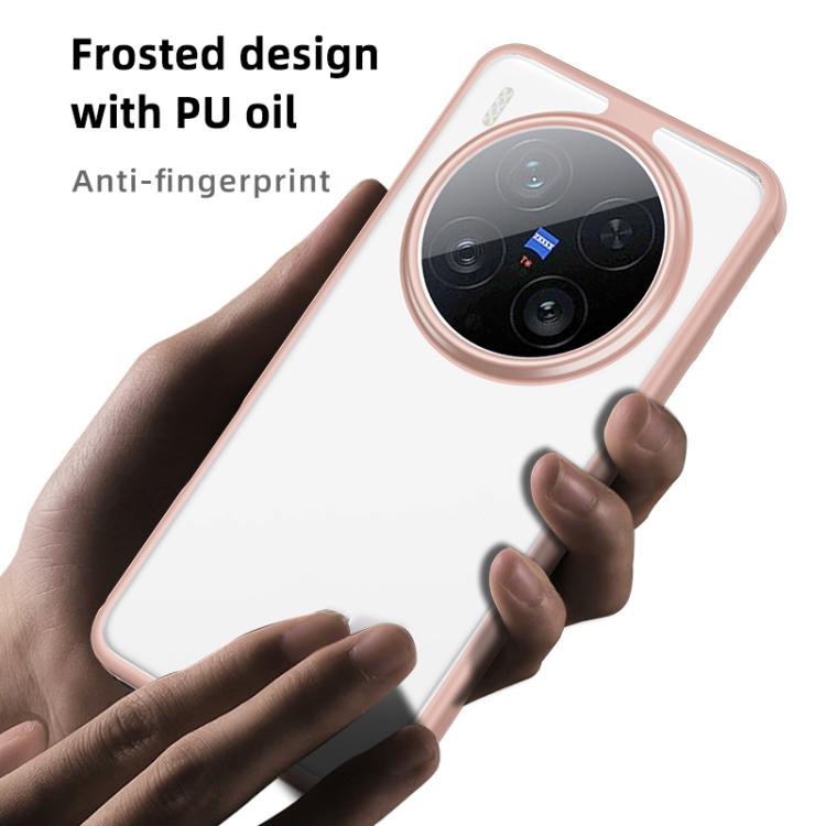 For vivo X200 Ultra Armor Clear TPU Hybrid PC Phone Case